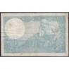 F 07-21 - 21/11/1940 - 10 francs - Minerve modifié - Série O.80014 - Etat : TB-