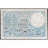 F 07-23 - 05/12/1940 - 10 francs - Minerve modifié - Série E.80953 - Etat : TB-