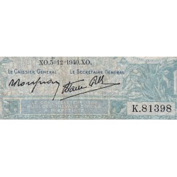 F 07-23 - 05/12/1940 - 10 francs - Minerve modifié - Série K.81398 - Etat : TB-