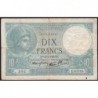 F 07-24 - 12/12/1940 - 10 francs - Minerve modifié - Série E.81751 - Etat : TB-