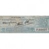 F 07-26 - 02/01/1941 - 10 francs - Minerve modifié - Série P.82627 - Etat : B+