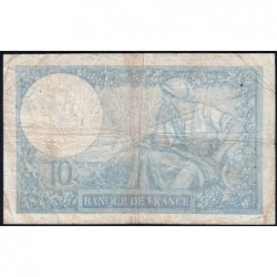 F 07-26 - 02/01/1941 - 10 francs - Minerve modifié - Série U.82840 - Etat : TB-
