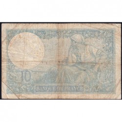 F 07-26 - 02/01/1941 - 10 francs - Minerve modifié - Série S.82986 - Etat : B