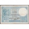 F 07-26 - 02/01/1941 - 10 francs - Minerve modifié - Série Q.83026 - Etat : TB