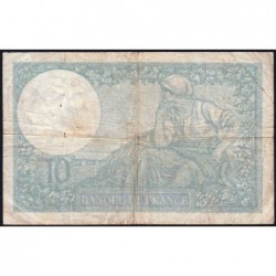 F 07-27 - 09/01/1941 - 10 francs - Minerve modifié - Série D.83519 - Etat : B