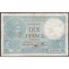 F 07-27 - 09/01/1941 - 10 francs - Minerve modifié - Série R.83743 - Etat : TB-