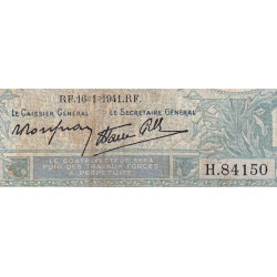 F 07-28 - 16/01/1941 - 10 francs - Minerve modifié - Série H.84150 - Etat : B