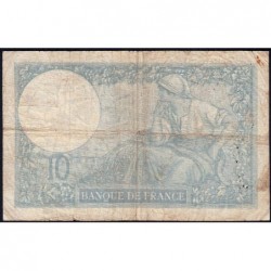 F 07-29 - 19/06/1941 - 10 francs - Minerve modifié - Série E.84784 - Etat : B