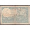 F 07-30 - 04/12/1941 - 10 francs - Minerve modifié - Série C.85136 - Etat : B+