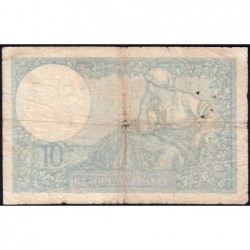 F 07-30 - 04/12/1941 - 10 francs - Minerve modifié - Série A.85416 - Etat : B