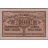 Allemagne - Kowno (Lituanie) - Pick R 133 - 100 mark - Sans série - 04/04/1918 - Etat : TTB+