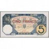 Sénégal - Dakar - Pick 5Bc_1 - 5 francs - Série L,1807 - 14/12/1922 - Etat : SUP