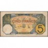 Sénégal - Dakar - Pick 5Be - 5 francs - Série T.4996 - 01/09/1932 - Etat : TB+