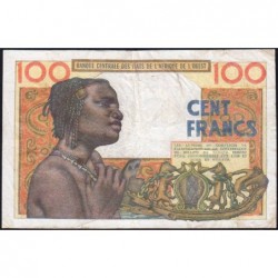Sénégal - Pick 701Ka - 100 francs - Série D.120 - 20/03/1961 - Etat : TB