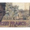 Sénégal - Pick 701Ka - 100 francs - Série D.120 - 20/03/1961 - Etat : TB