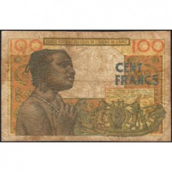 Sénégal - Pick 701Kf - 100 francs - Série S.230 - Sans date (1965) - Etat : AB