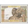 Sénégal - Pick 703Kn - 1'000 francs - Série J.184 - Sans date (1978) - Etat : TTB