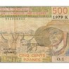 Sénégal - Pick 705Ka - 500 francs - Série O.1 - 1979 - Etat : TB-