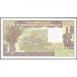 Sénégal - Pick 706Ka - 500 francs - Série U.19 - 1988 - Etat : NEUF