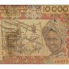 Sénégal - Pick 709Km - 10'000 francs - Série M.053 - Sans date (1992) - Etat : B