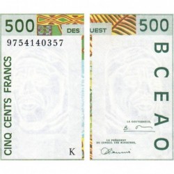Sénégal - Pick 710Kg - 500 francs - 1997 - Etat : SUP