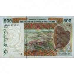 Sénégal - Pick 710Kg - 500 francs - 1997 - Etat : TTB