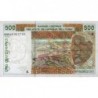 Sénégal - Pick 710Kk - 500 francs - 2000 - Etat : TTB