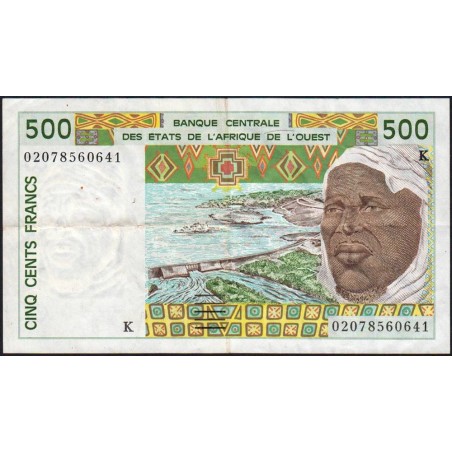 Sénégal - Pick 710Km - 500 francs - 2002 - Etat : TTB+