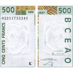 Sénégal - Pick 710Km - 500 francs - 2002 - Etat : NEUF