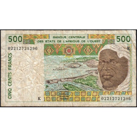 Sénégal - Pick 710Km - 500 francs - 2002 - Etat : B+