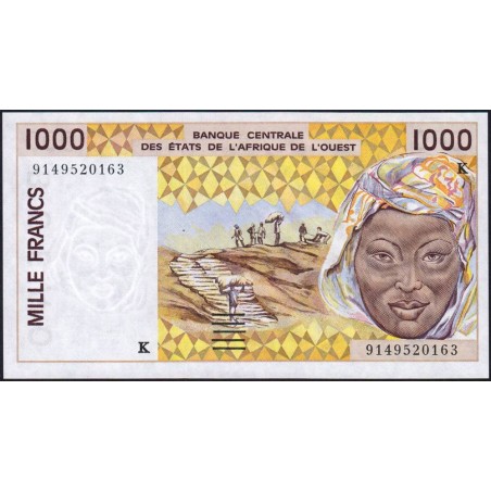 Sénégal - Pick 711Ka - 1'000 francs - 1991 - Etat : pr.NEUF