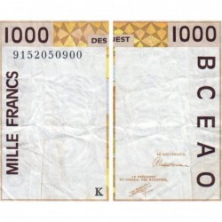 Sénégal - Pick 711Ka - 1'000 francs - 1991 - Etat : TB+