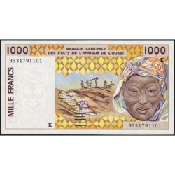 Sénégal - Pick 711Kc - 1'000 francs - 1993 - Etat : pr.NEUF