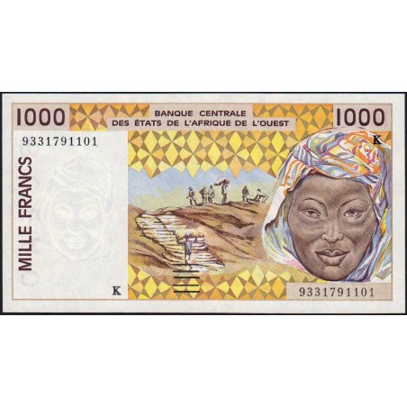 Sénégal - Pick 711Kc - 1'000 francs - 1993 - Etat : pr.NEUF