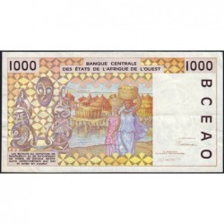 Sénégal - Pick 711Kc - 1'000 francs - 1993 - Etat : TTB