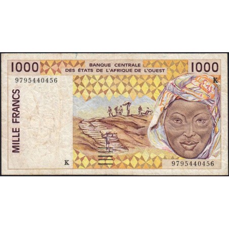 Sénégal - Pick 711Kg - 1'000 francs - 1997 - Etat : TB-