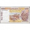 Sénégal - Pick 711Kh - 1'000 francs - 1998 - Etat : TTB-