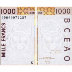 Sénégal - Pick 711Ki - 1'000 francs - 1999 - Etat : pr.NEUF