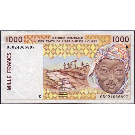 Sénégal - Pick 711Km - 1'000 francs - 2003 - Etat : TB+