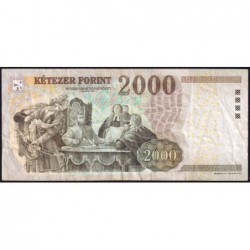 Hongrie - Pick 198c - 2'000 forint - Série CA - 2010 - Etat : TB
