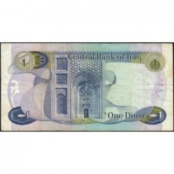 Irak - Pick 63b - 1 dinar - Série ‭و /68 - 1975 - Etat : TB+
