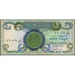 Irak - Pick 69a_3 - 1 dinar - Série 412 - 1984 - Etat : NEUF
