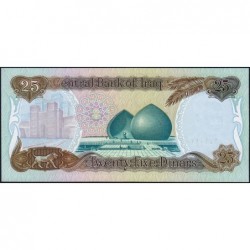 Irak - Pick 73a - 25 dinars - Série ‭ع خ /11 - 1986 - Etat : NEUF