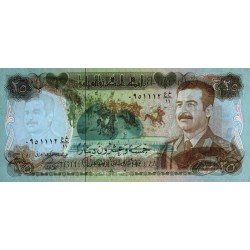 Irak - Pick 73a - 25 dinars - Série ‭ع خ /11 - 1986 - Etat : NEUF