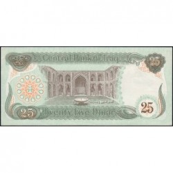 Irak - Pick 74b - 25 dinars - Série 2066 - 1990 - Etat : NEUF