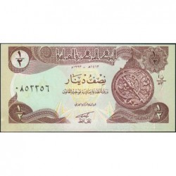 Irak - Pick 78a - 1/2 dinar - Série 53 - 1993 - Etat : NEUF