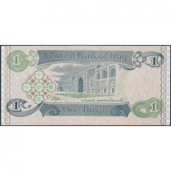 Irak - Pick 79 - 1 dinar - Série 39 - 1992 - Etat : NEUF