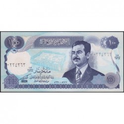 Irak - Pick 84a - 100 dinars - Série 1518 - 1994 - Etat : NEUF