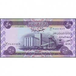 Irak - Pick 90 - 50 dinars - Série 10 - 2003 - Etat : NEUF