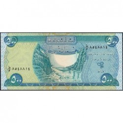 Irak - Pick 92 - 500 dinars - Série ‭ط /5 - 2004 - Etat : NEUF
